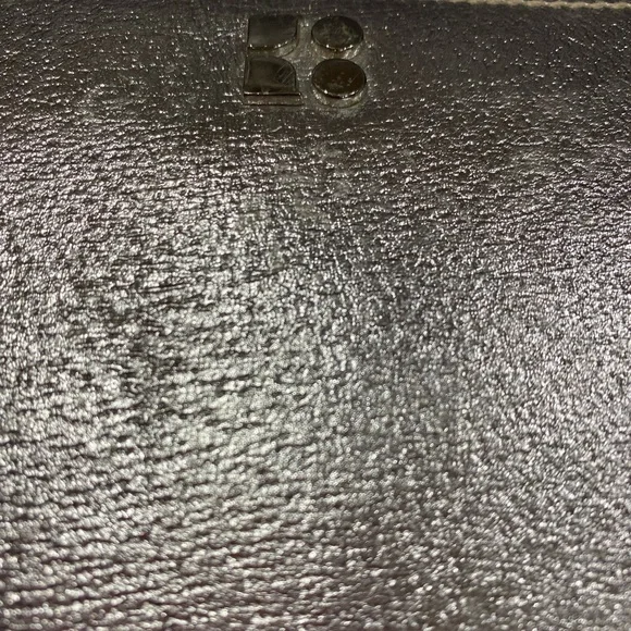 Kate spade tarrytown metallic silver wallet - Picture 2 of 13